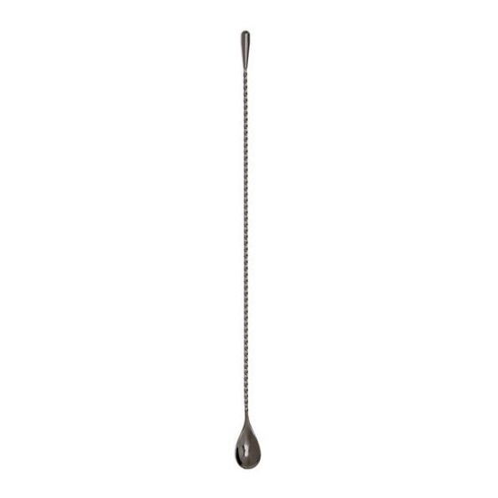 40cm Gunmetal Weighted Barspoon
