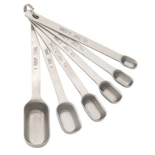 Load image into Gallery viewer, Baking Spice Measuring Spoons in Heavyweight Stainless Steel
