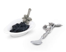 Load image into Gallery viewer, Vagabond House Blackberry Jam Spoon Rest
