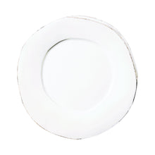 Load image into Gallery viewer, Lastra White European Dinner Plate
