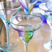 Load image into Gallery viewer, Rainbow Margarita Glass
