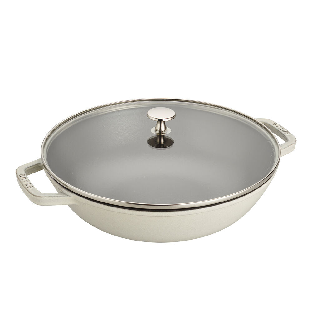 Staub Perfect 4.5 Quart Pan in White